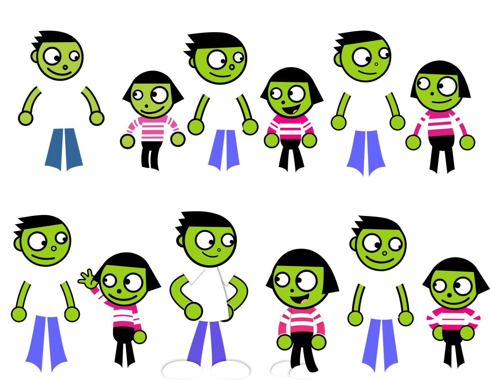 Evolution of Dash and Dot Styles by Manoroum on DeviantArt