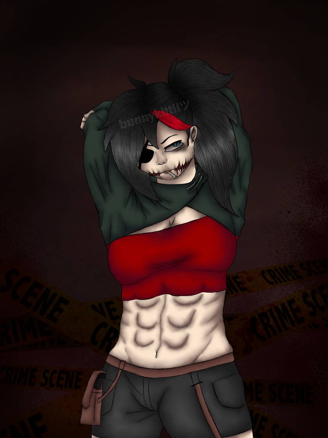 Nina the killer (2021) by bunnykittii on DeviantArt