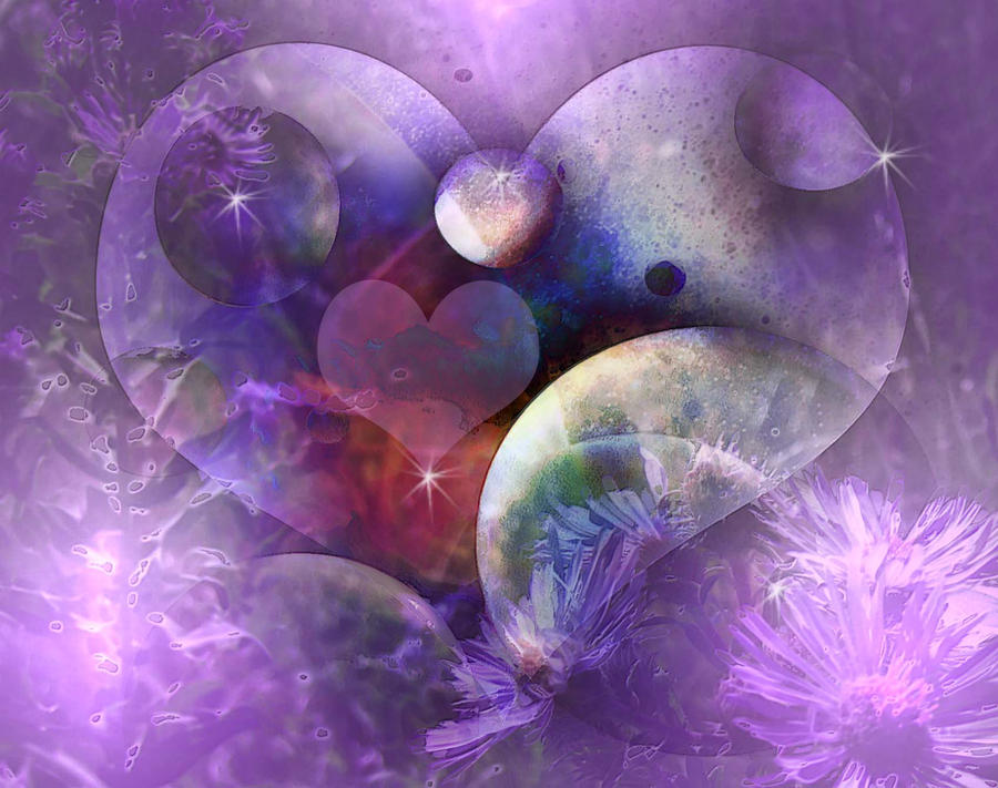 Purple Universe of love by Pebbles58 on DeviantArt