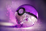 The pokeball of Mewtwo