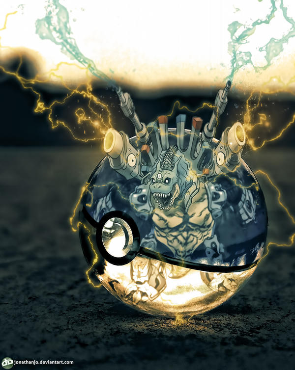 Magnetoise Pokeball - Blastoise+Magneton