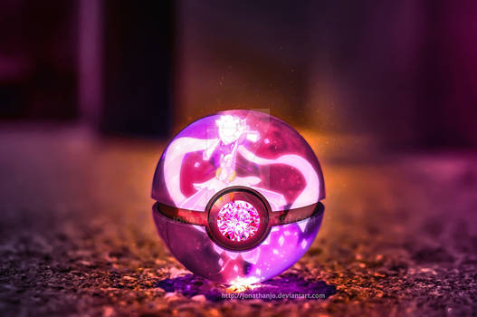 The Pokeball of Mega Diancie