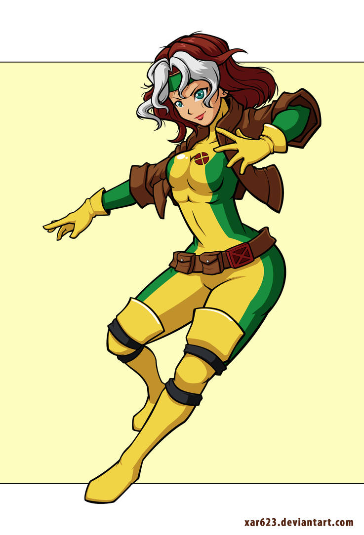Rogue Inks Deviantart Rogue Fanart by XaR623 on DeviantArt