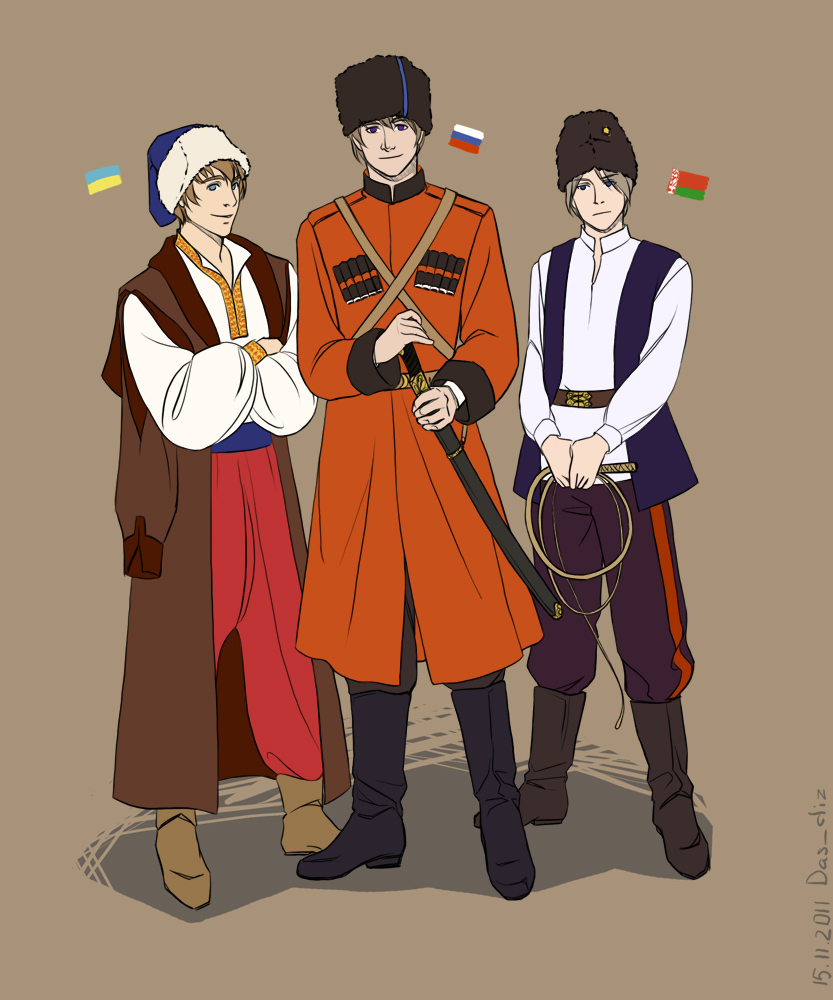 Hetalia: Ukraine Russia Belarus