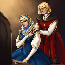 Hetalia: Poland and Ukraine by Das-diz