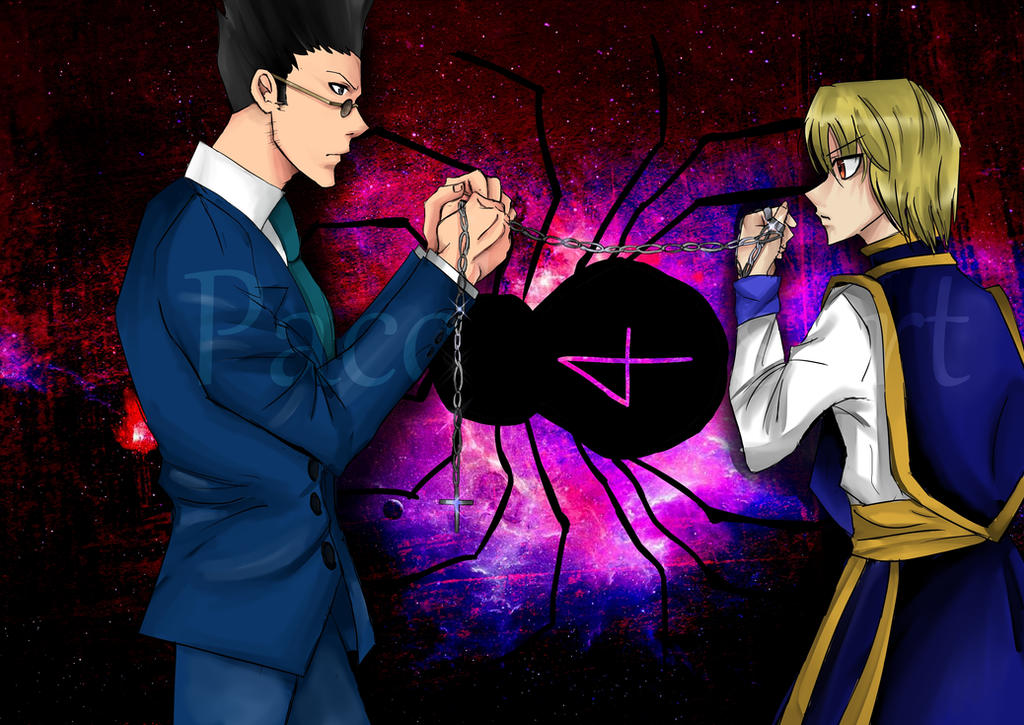 Leorio and Kurapika ready to fight by CatharsisEmotions on DeviantArt