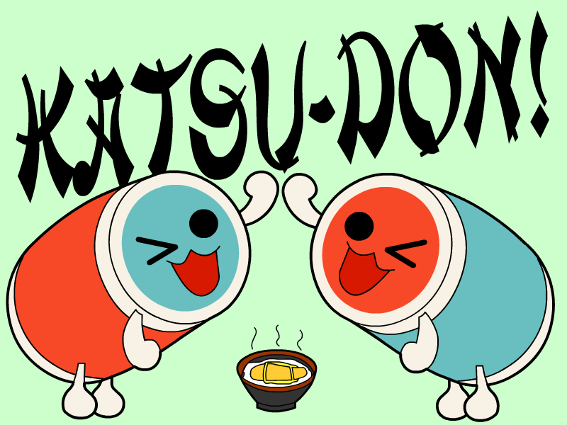 Katsu and Don with...Katsudon by darkest-chaos on DeviantArt