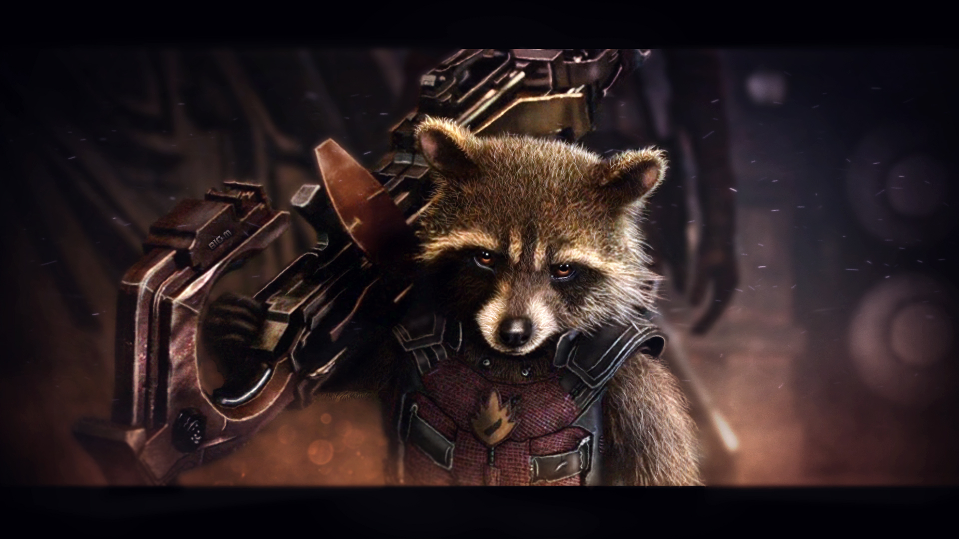 Rocket Raccoon wallpaper (7) by BiigM on DeviantArt