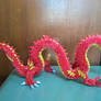 Papercraft 3d origami chinese dragon