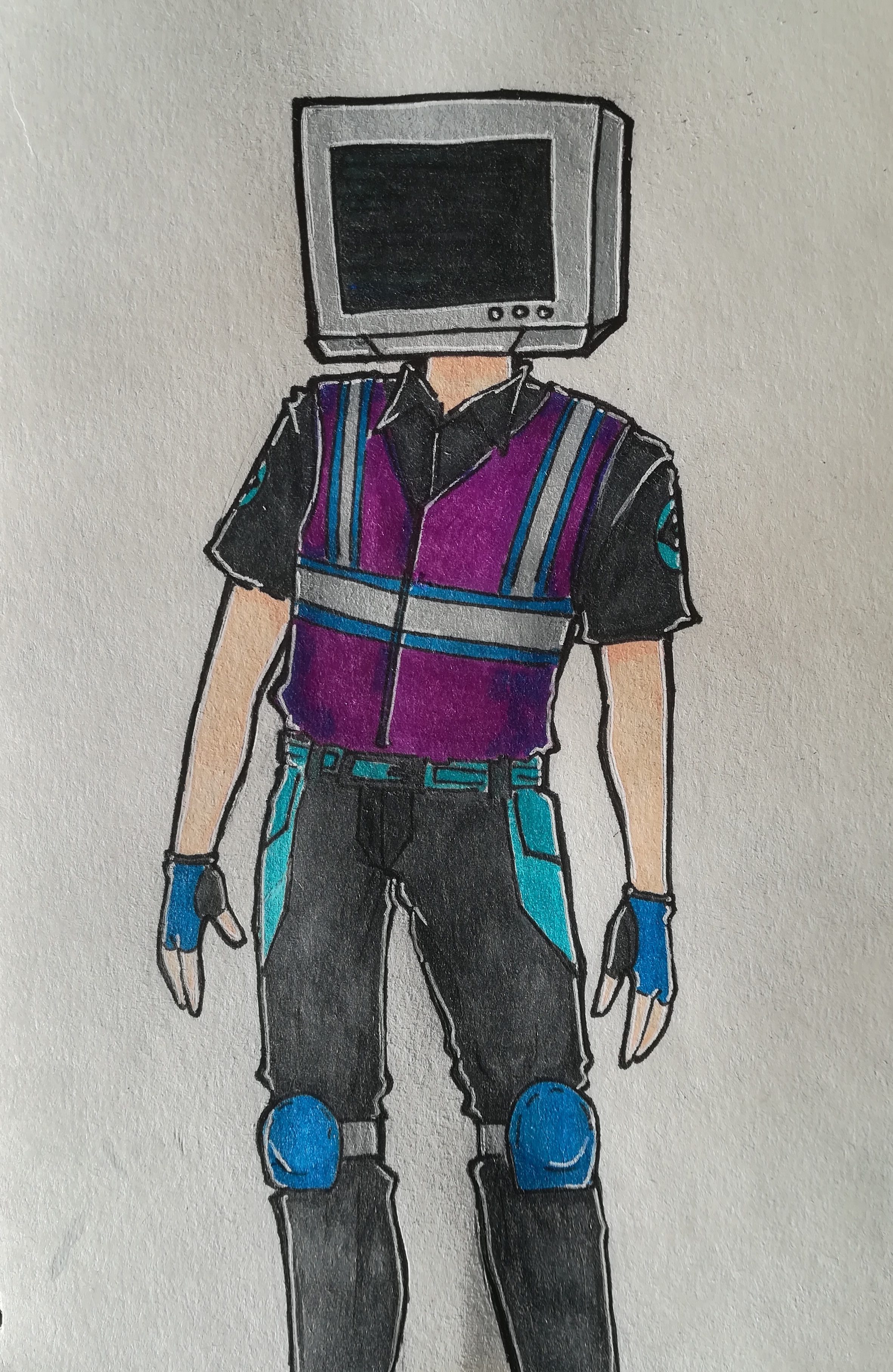 Desenho da Minha skin do Roblox~