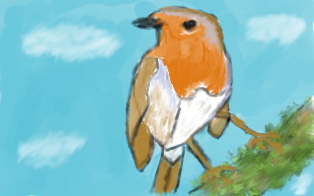 A little Robin