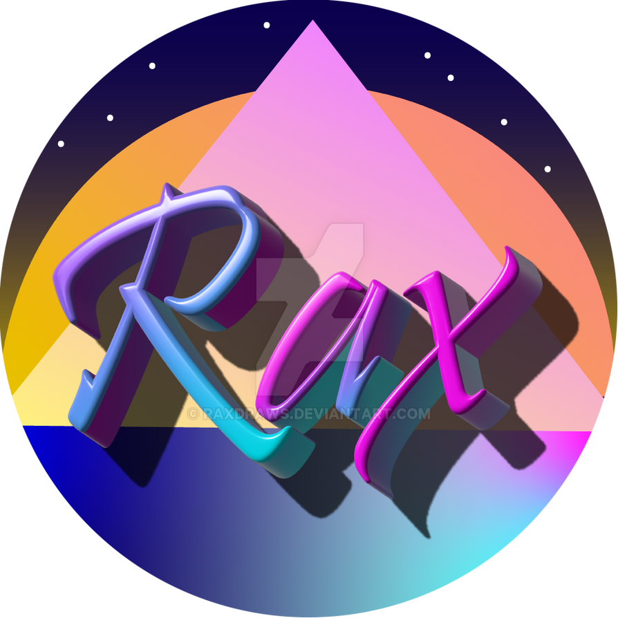 Rax Logo 80s by raxdraws on DeviantArt
