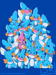 Mudkips Mudkips Mudkips by SarahRichford