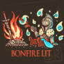 Dark Souls Bonfire Lit  shirt