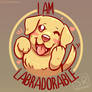 I am Labradorable - TechraNova design