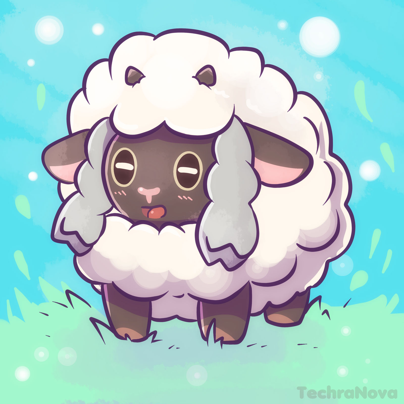 New Sword and Shield Pokemon - Wooloo by SarahRichford on DeviantArt