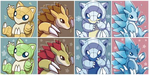 Free Sandslash and Alolan icons for you all