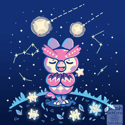 Starry Owl - Celeste Animal Crossing