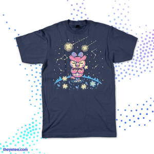 The Yetee Printing Starry Owl May 30th