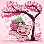 Spring Bulbasaur by SarahRichford