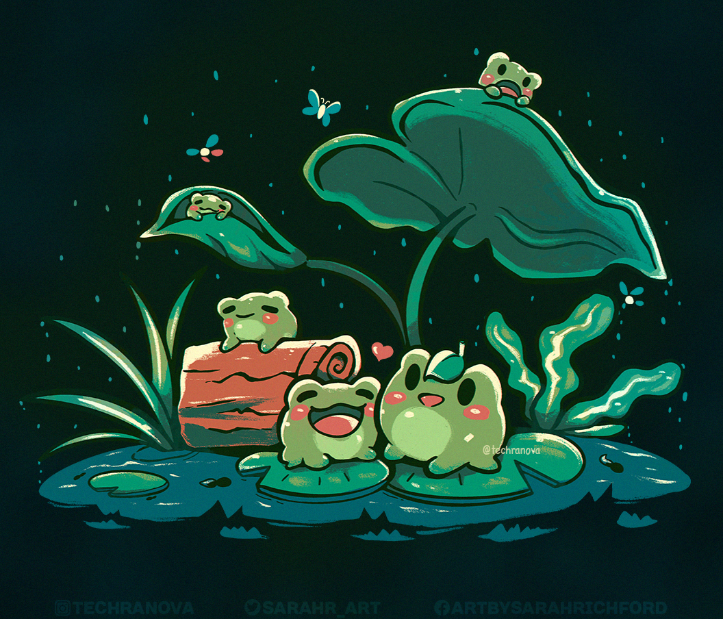 Froggy Friends by SarahRichford on DeviantArt
