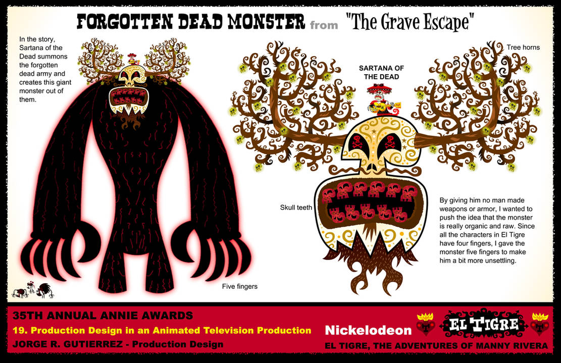 Forgotten Dead monster by mexopolis on DeviantArt