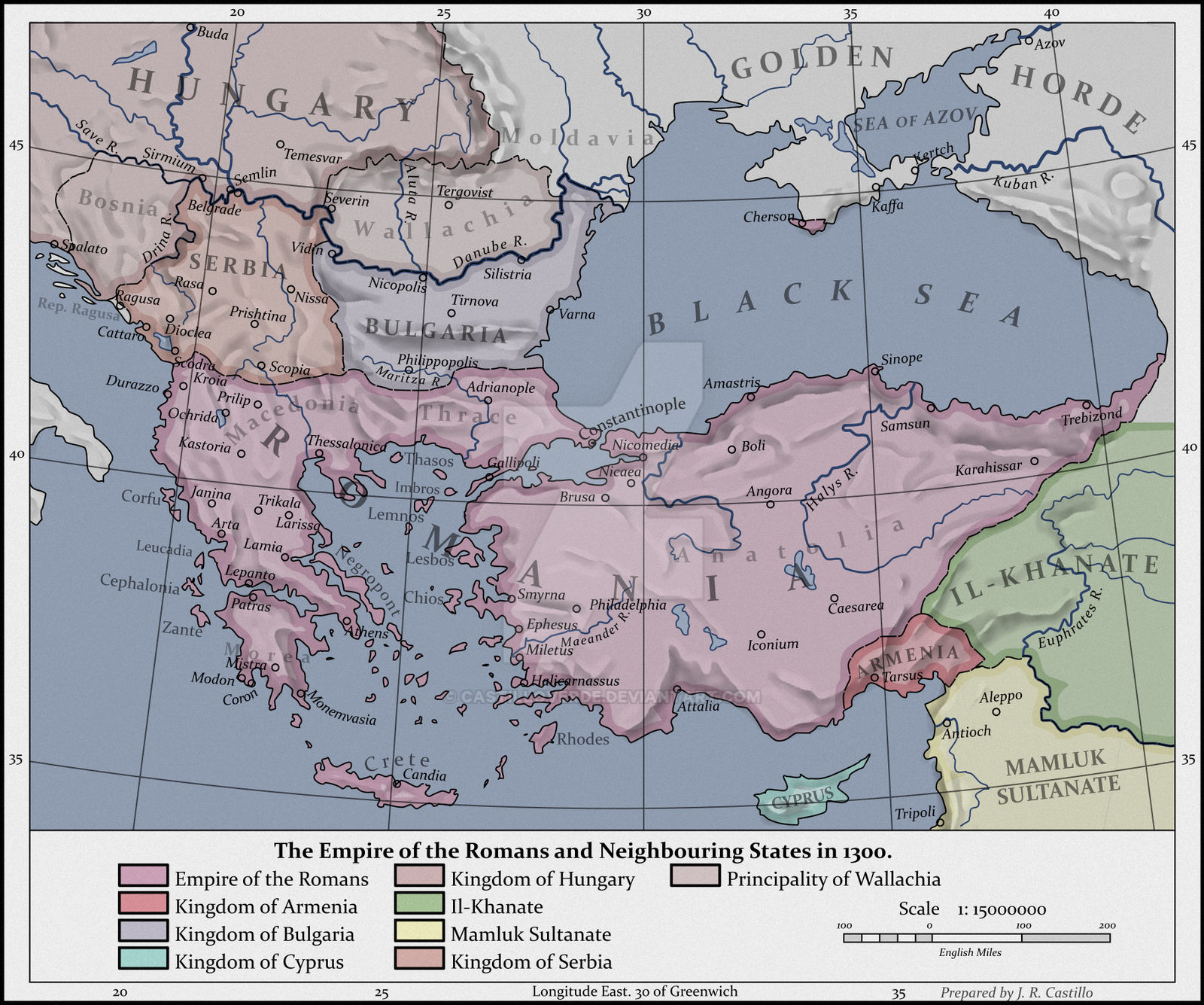 Alternate history byzantine empire map Alternate history byzantine empire map