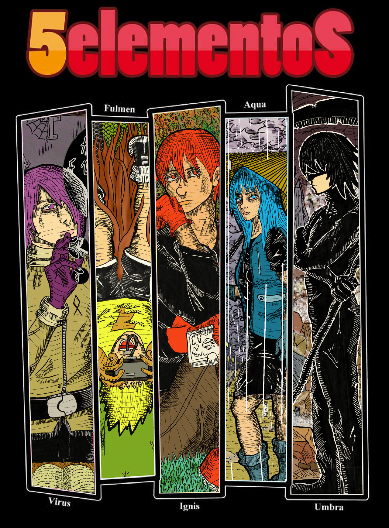 5 Elementos by MaxDemiSan on DeviantArt