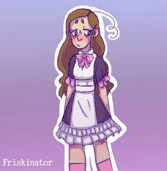 Me in a Maid Dress