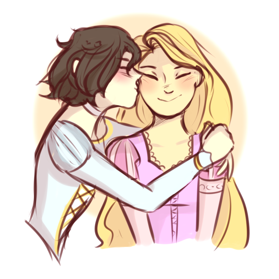 tangled | mwah! by dropofsunlight on DeviantArt