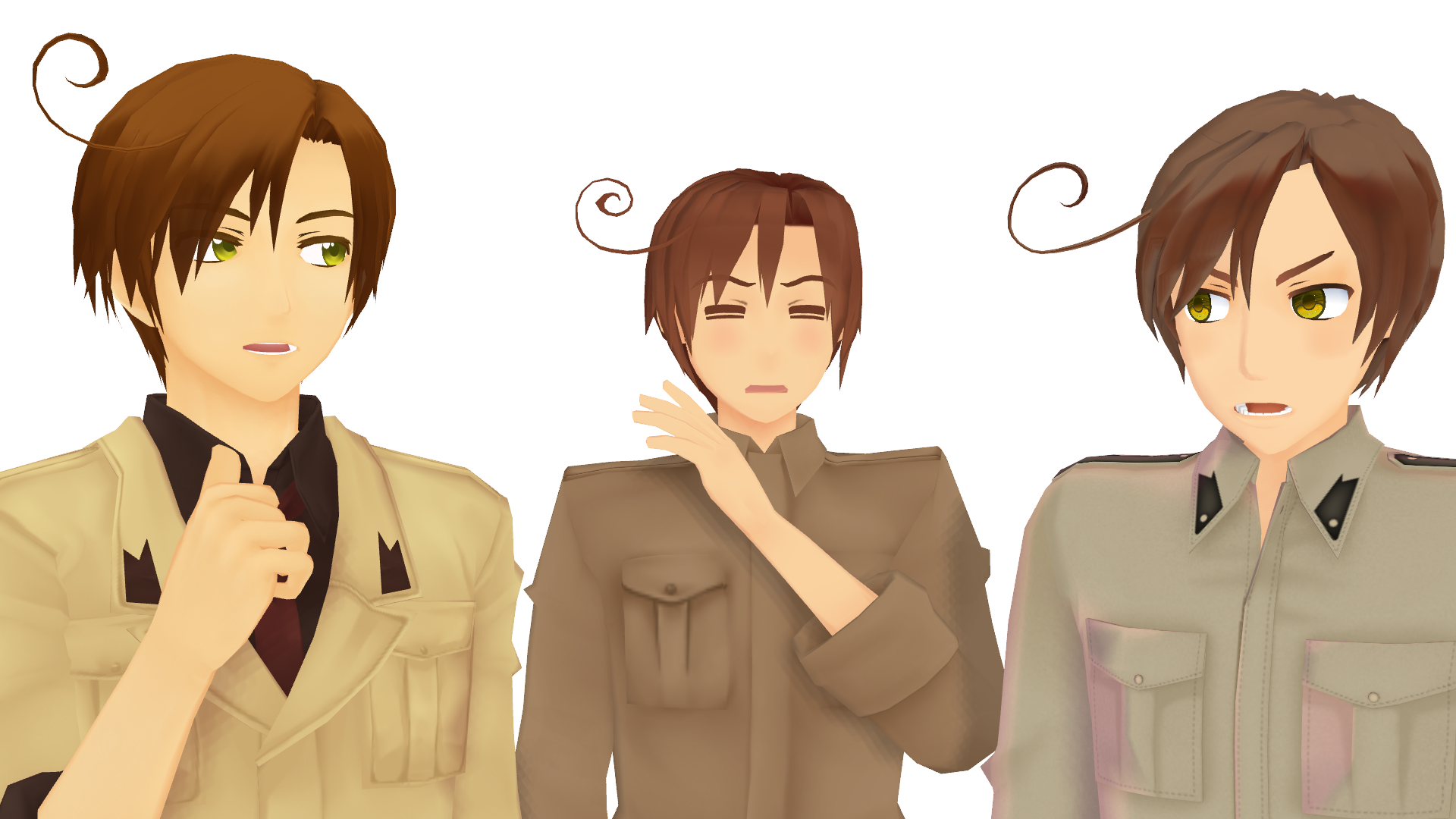 MMD - I am the real Romano