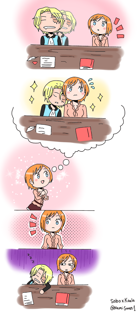 Sabo X Koala By Memogaka On Deviantart Sabo X Koala By Memogaka On Deviantart