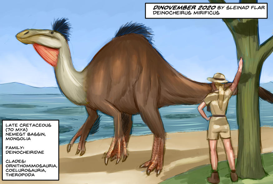 Dino-decade: Deinocheirus mirificus by FOSSIL1991 on DeviantArt