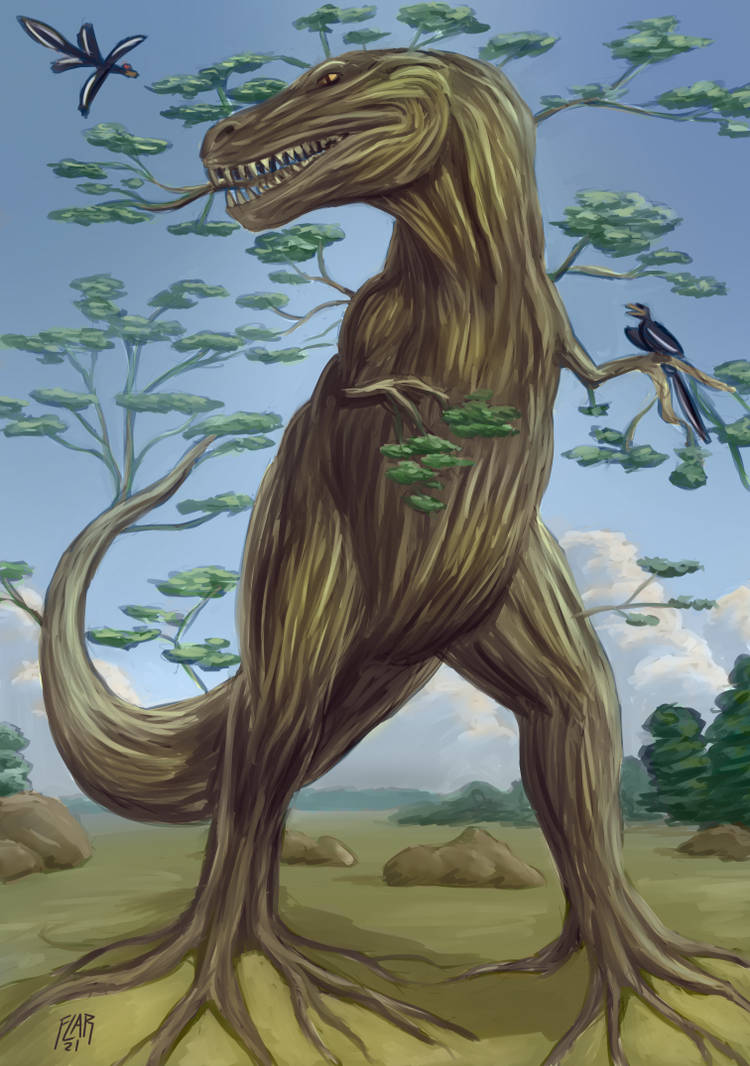 Tree-Rex by SleinadFlar on DeviantArt
