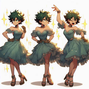 Prom Queen Deku