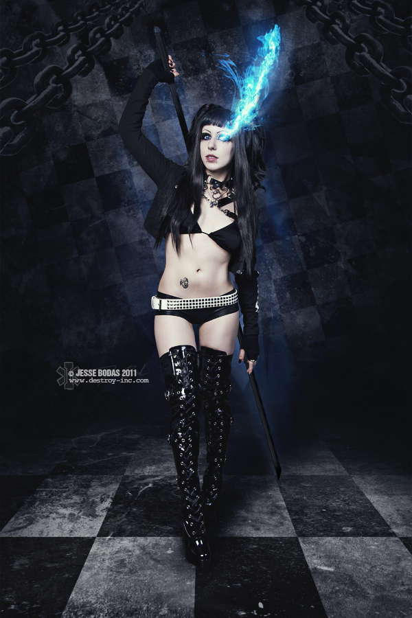 Cyber Black Rock Shooter by destroyinc