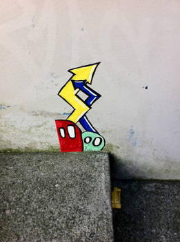 Graffiti sticker