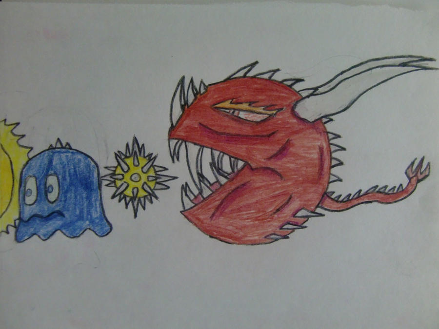 demon pac man by CH47mech08 on DeviantArt
