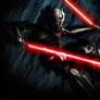 Grevious with red lightsabers