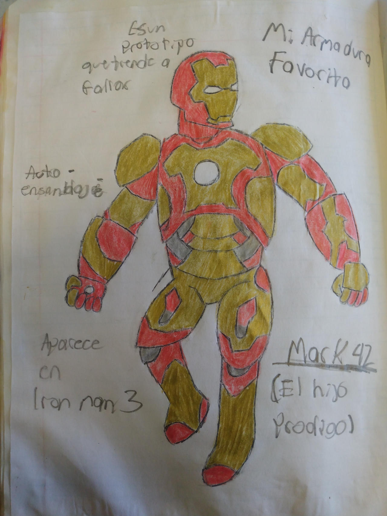 Eef Man Iron Man (Mark 42) by Enmaskarado2021 on DeviantArt