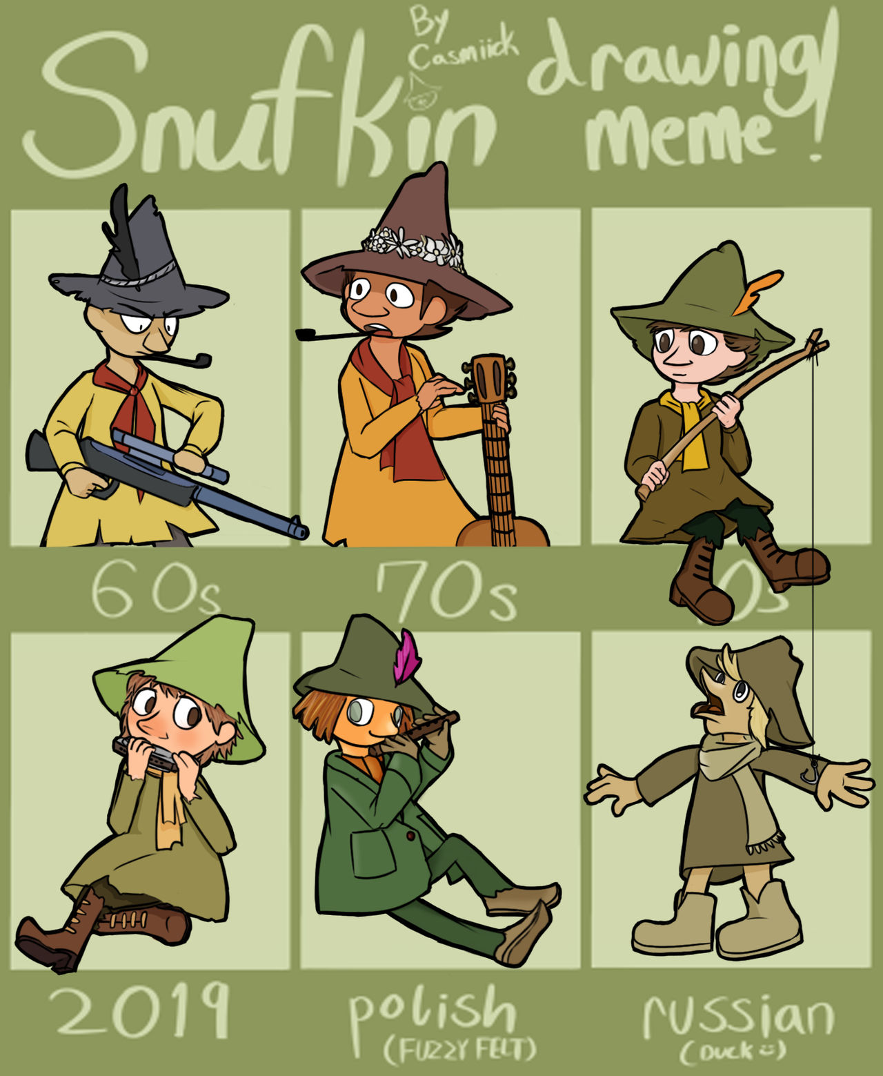 snufkin drawin meme by 13o7BYITM on DeviantArt
