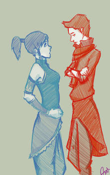 Korra and Mako