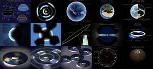 Fantasy Cosmology Collage