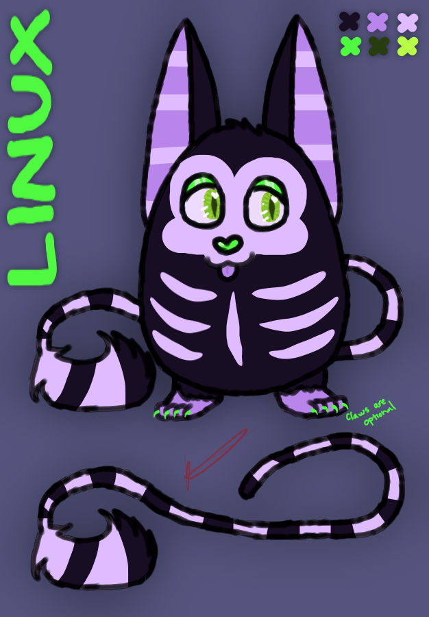 Linux the Halloween Tattletail by arrow-flare on DeviantArt