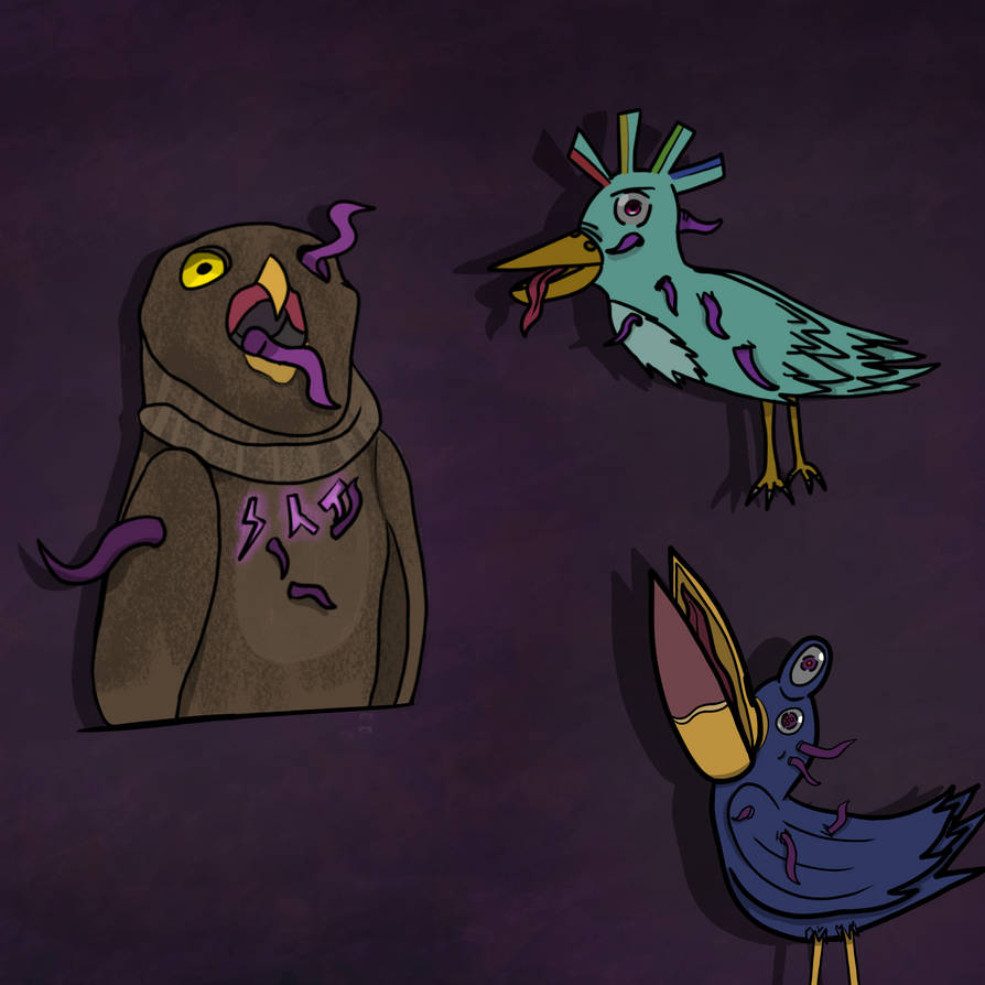 Distort Bird Corrupted Birds by goldcrusty on DeviantArt