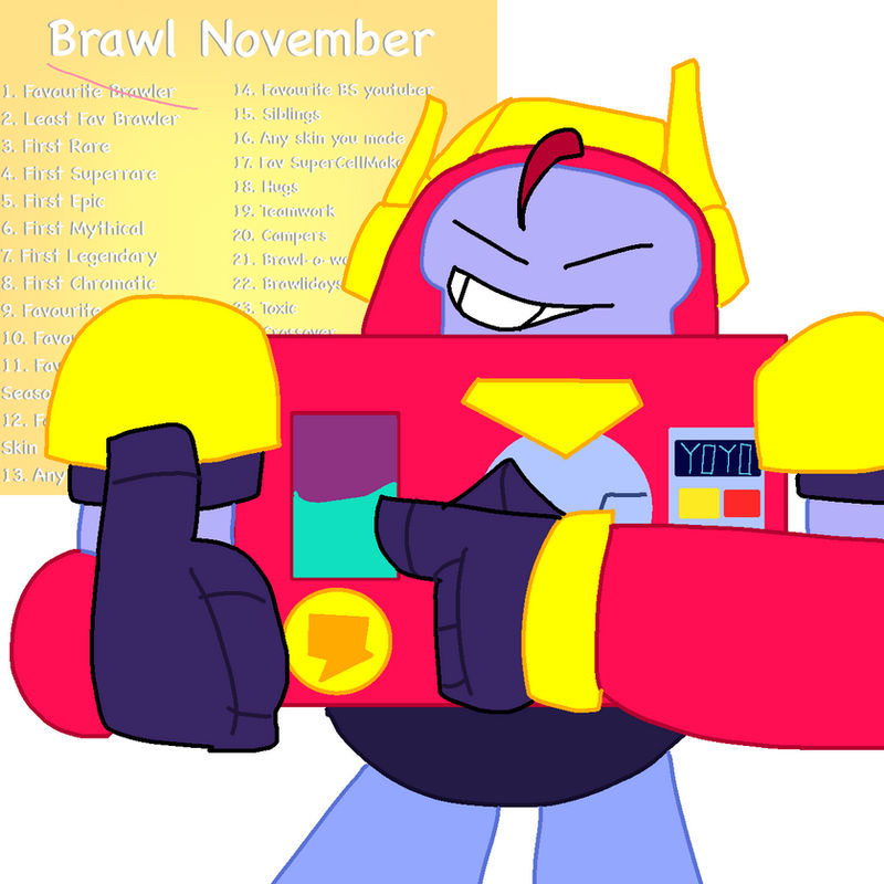 Brawl Custom Deviantart Brawl november day 1: fav brawler by BelugaBooxie on DeviantArt