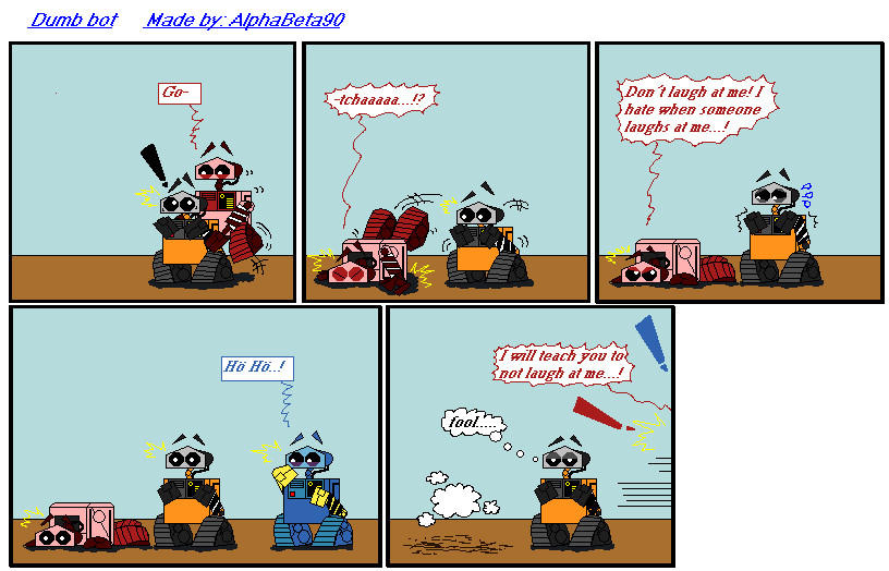 Dumb bot by Finjix on DeviantArt