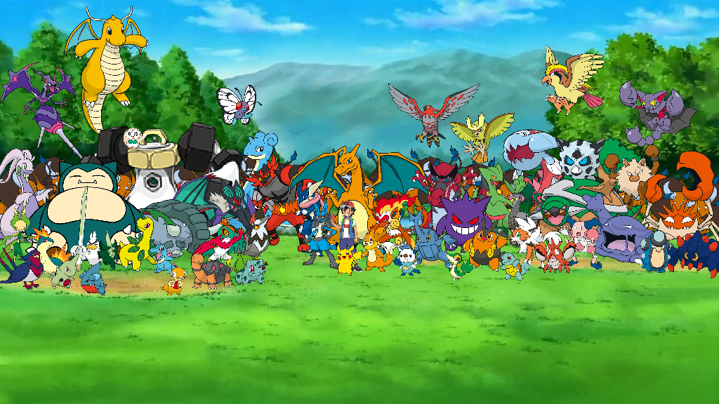 Todos os Pokémon do Ash - Pokémothim