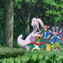 Pokemon Ash Ketchum Kalos team remake