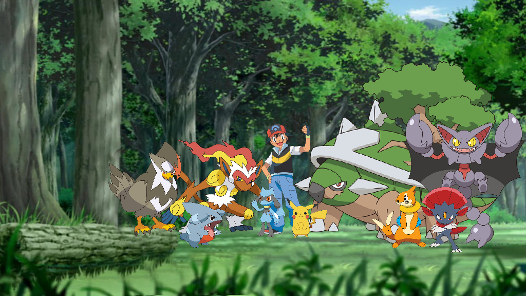 Pokemon Ash Ketchum current team by Manu1234567891011 on DeviantArt